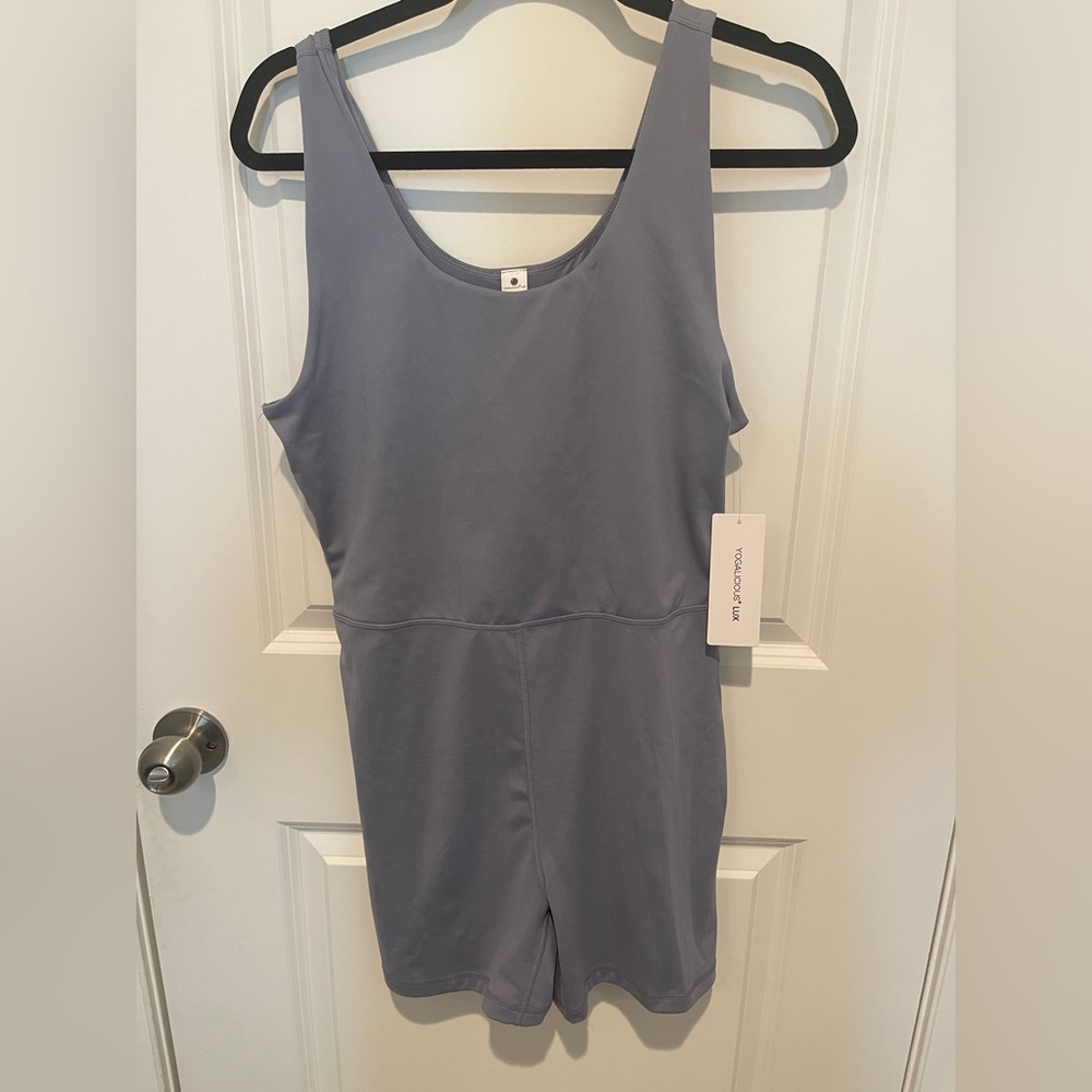 YOGALICIOUS Lux Core Endurance Romper New Never worn XL